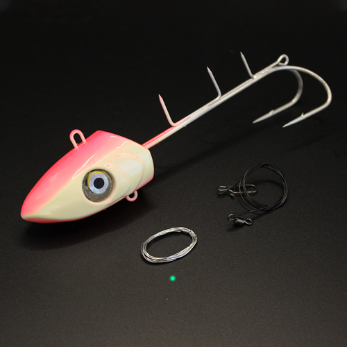 160 grams of pink night light with fish eyelights
